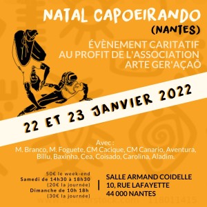 natal capoeirando 22/23 janvier 22