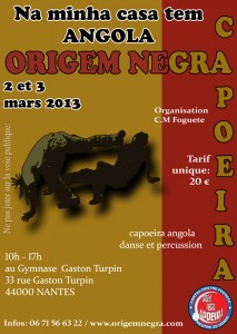 Affiche stage angola 01